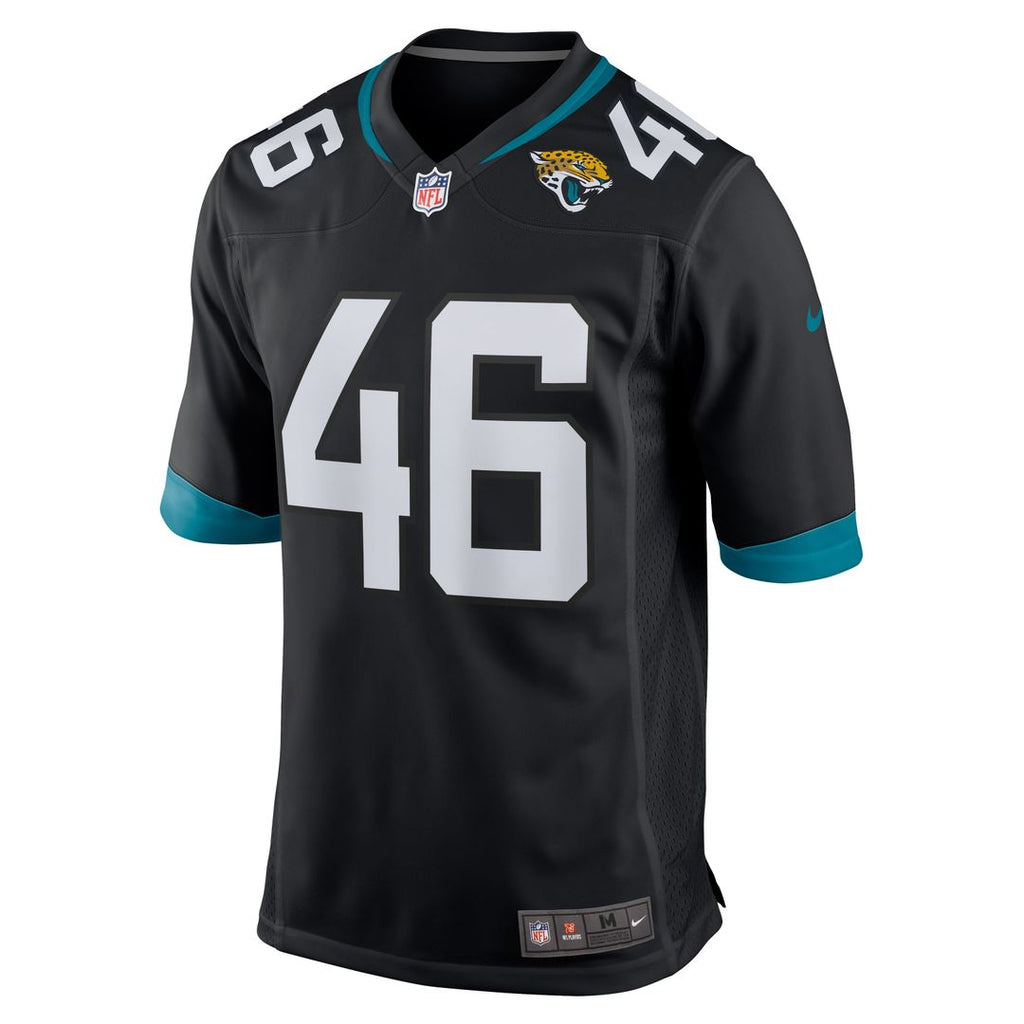 Jacksonville Jaguars Ross Matiscik Nike Teal Game Jersey