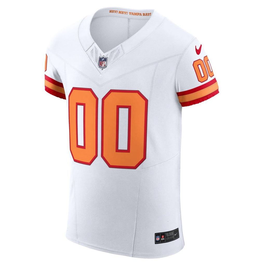 Tampa Bay Buccaneers Nike White Vapor FUSE Custom Elite Jersey