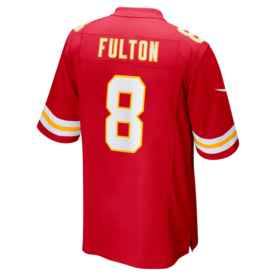 Kansas City Chiefs Kristian Fulton Nike Red Game Jersey