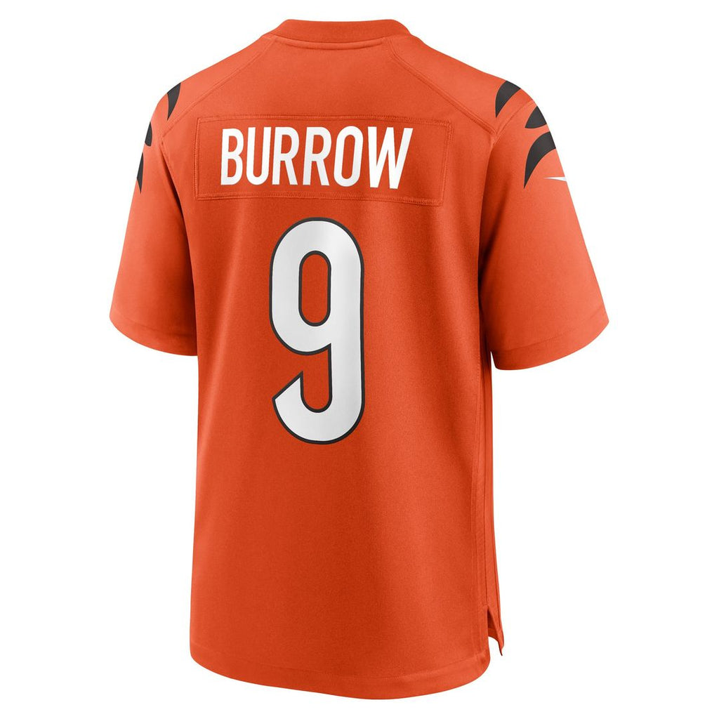 Cincinnati Bengals Joe Burrow Nike Black Game Jersey