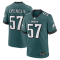 Philadelphia Eagles A.J. Epenesa Nike Midnight Green Game Jersey