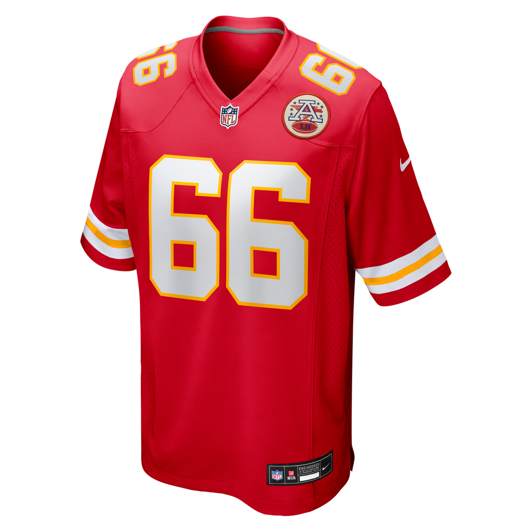 Kansas City Chiefs Mike Caliendo Nike Red Game Jersey