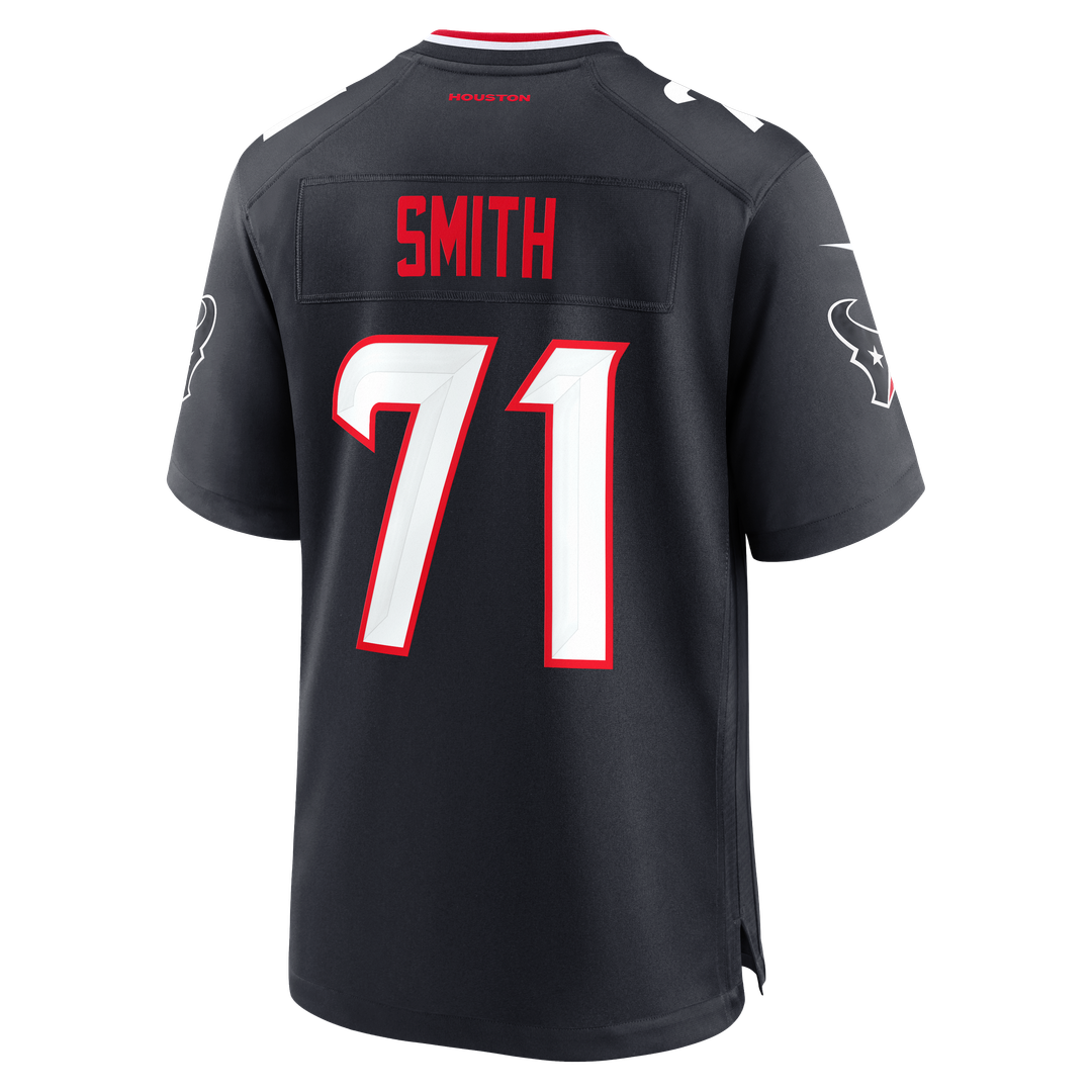 Houston Texans Braden Smith Nike Navy Game Jersey