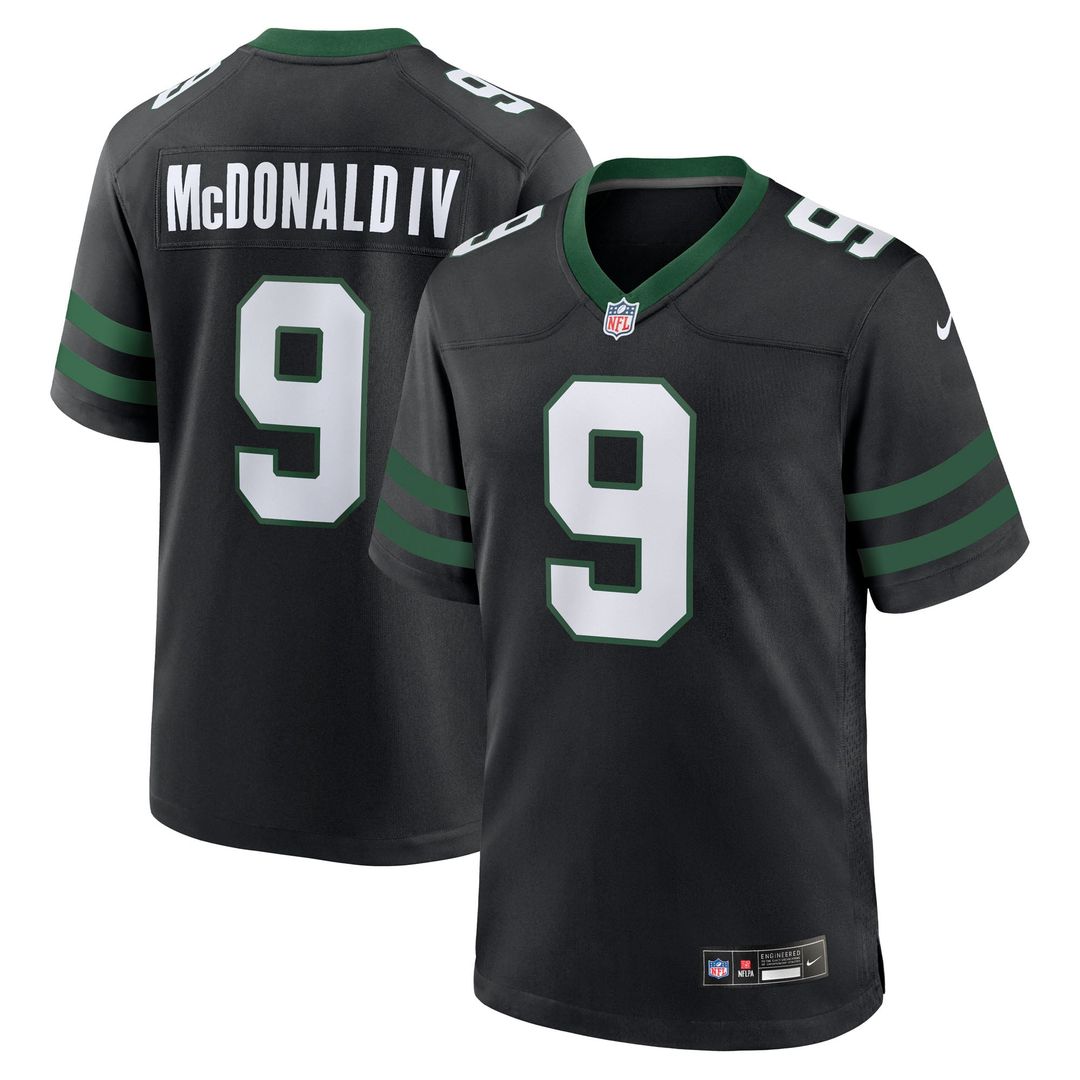 New York Jets Will McDonald IV Nike Legacy Green Game Jersey