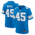 Detroit Lions Devin White Nike Blue Game Jersey