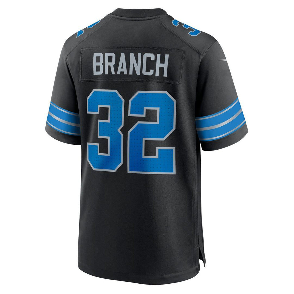 Detroit Lions Brian Branch Nike White White Game Jersey