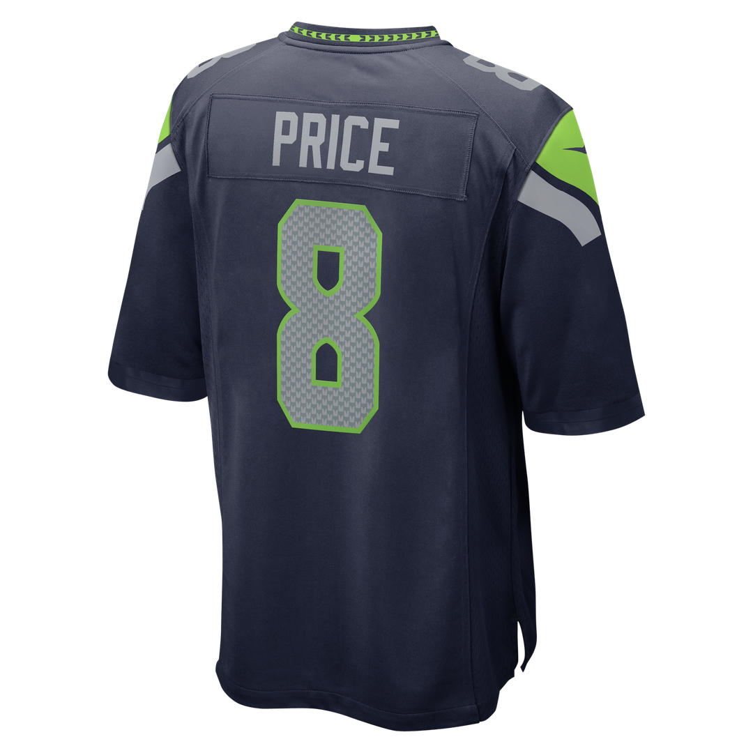 Seattle Seahawks Jadarian Price Nike College Navy Game Jersey