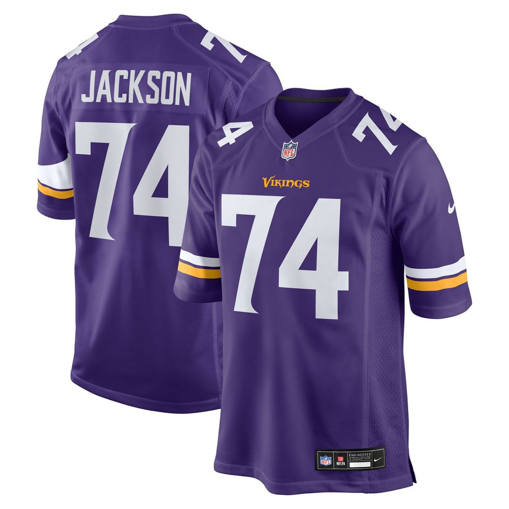 Minnesota Vikings Donovan Jackson Nike Purple Game Jersey