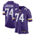 Minnesota Vikings Donovan Jackson Nike Purple Game Jersey