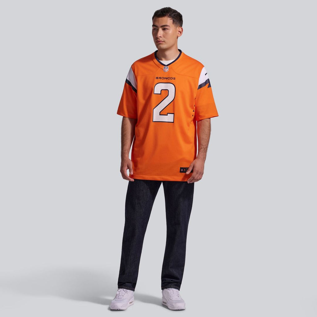 Denver Broncos Patrick Surtain II Nike Orange Game Jersey