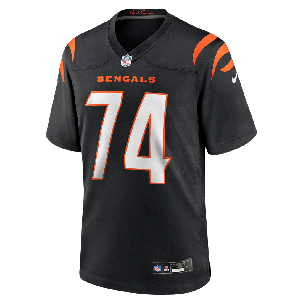 Cincinnati Bengals Jalen Rivers Nike Black Game Jersey