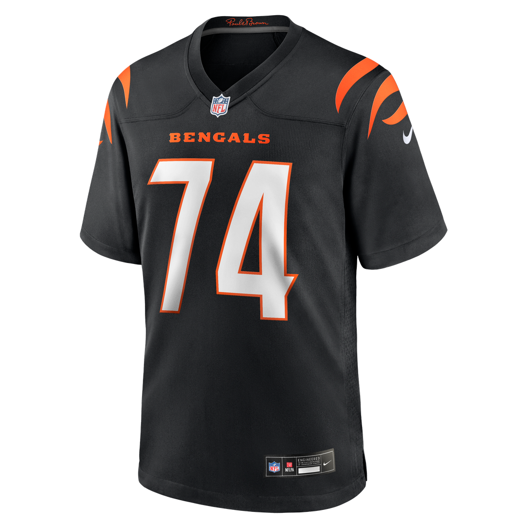 Cincinnati Bengals Jalen Rivers Nike Black Game Jersey