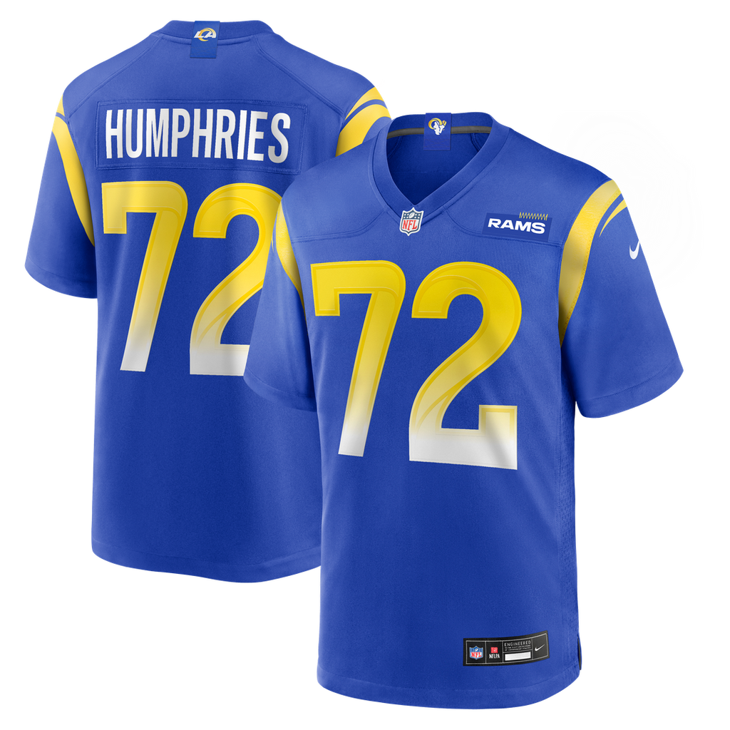 Los Angeles Rams D.J. Humphries Nike Royal Game Jersey