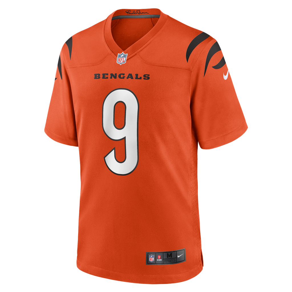 Cincinnati Bengals Joe Burrow Nike White Game Jersey