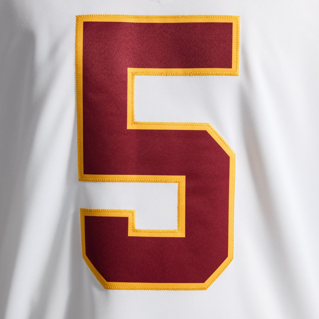 Washington Commanders Jayden Daniels Nike White Vapor FUSE Stitched Limited Jersey
