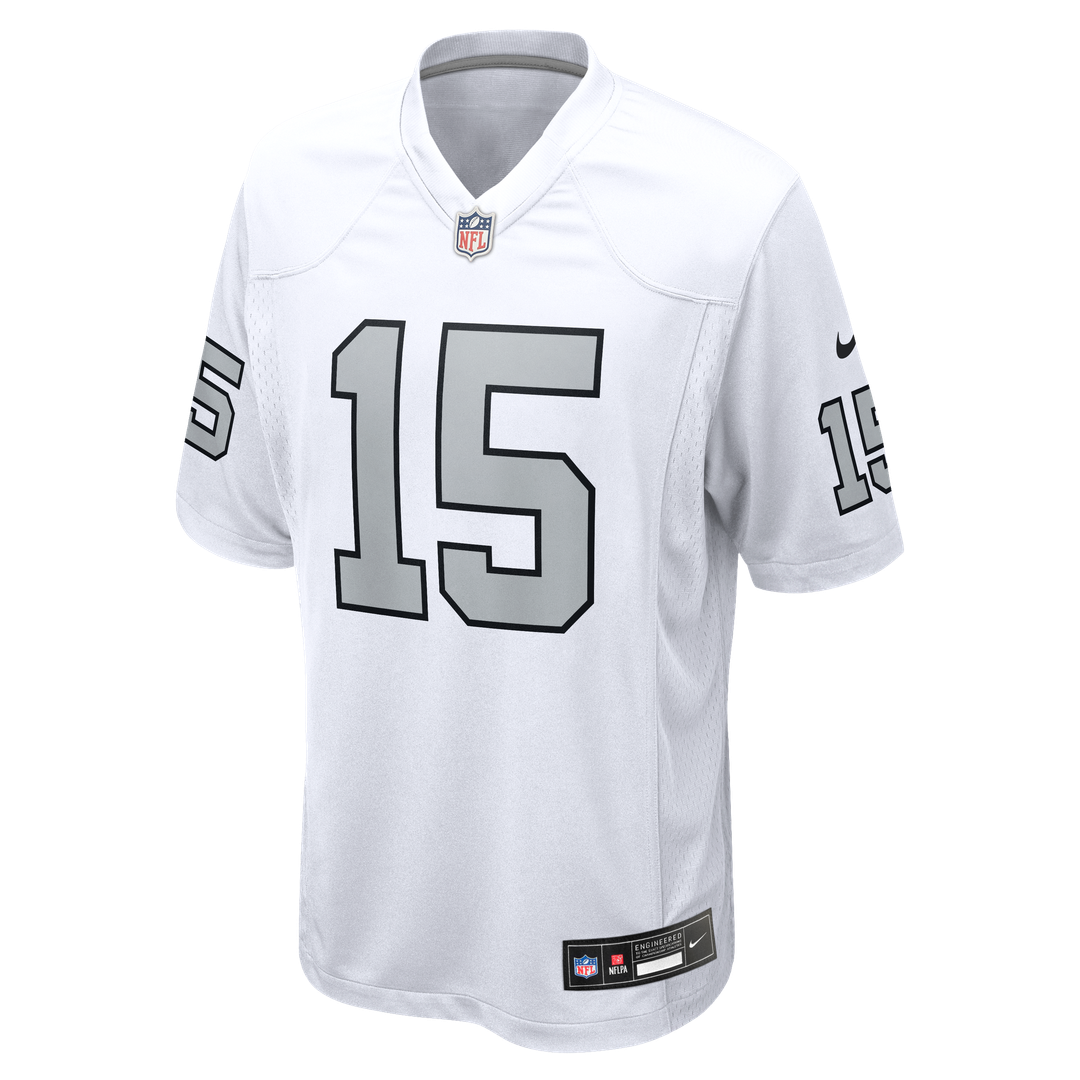 Las Vegas Raiders Fernando Mendoza Nike White Alternate Game Jersey