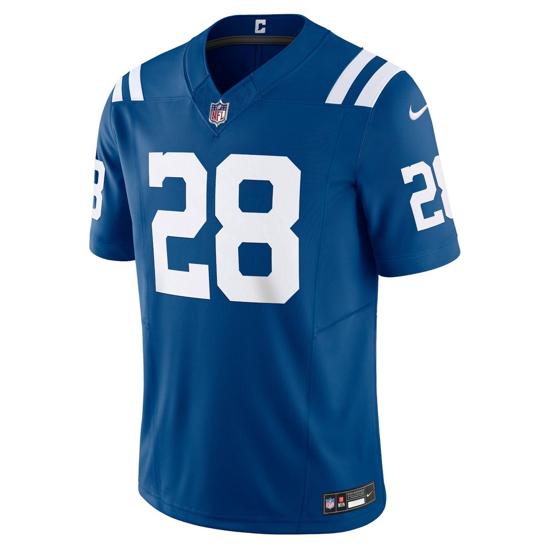 Indianapolis Colts Jonathan Taylor Nike Royal Vapor FUSE Limited Jersey