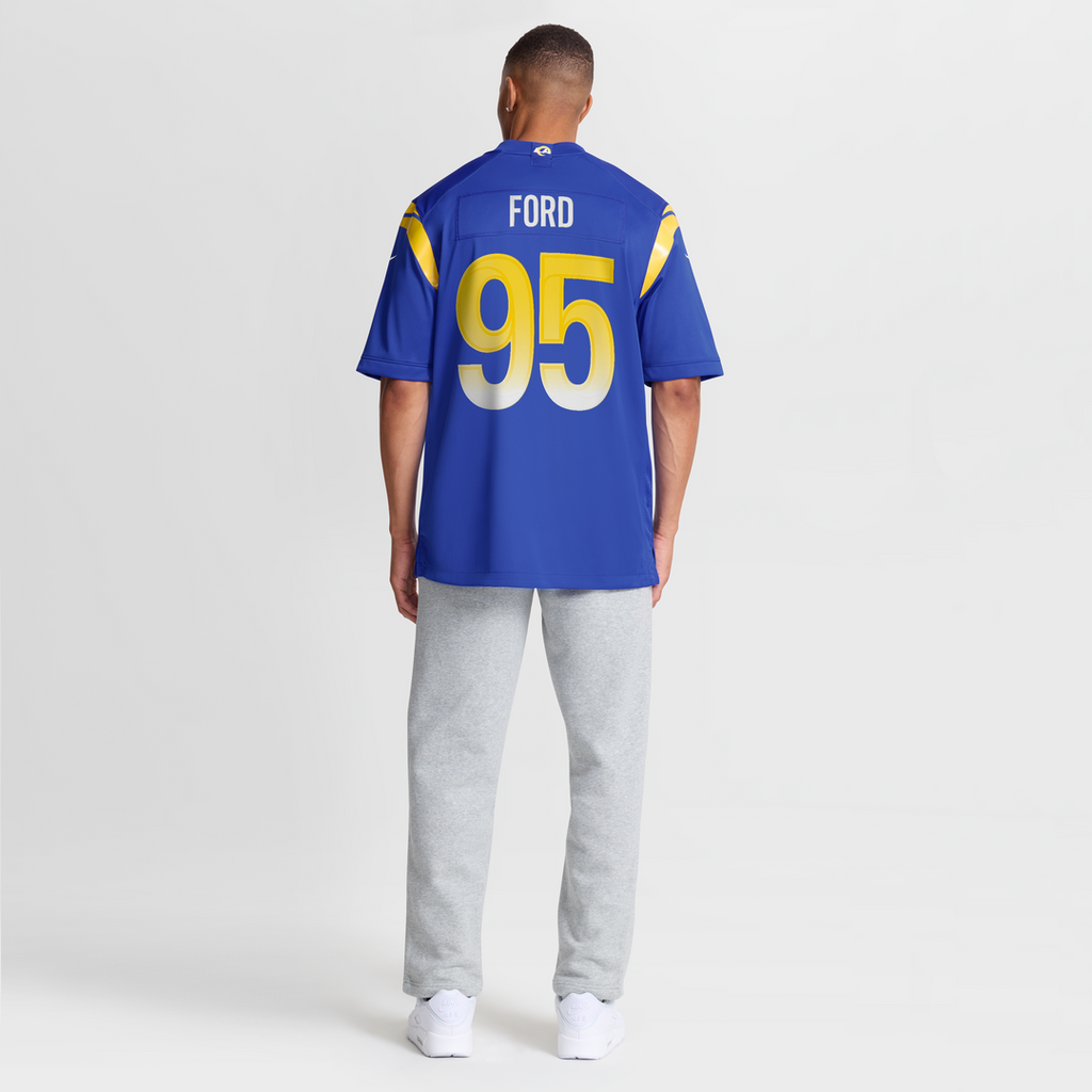Los Angeles Rams Poona Ford Nike Royal Game Jersey