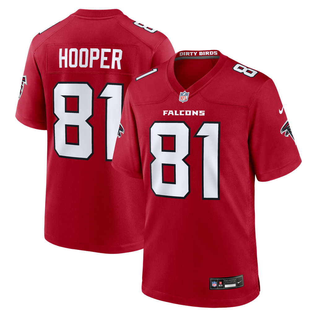Atlanta Falcons Austin Hooper Nike Red Game Jersey