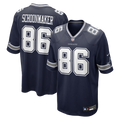 Dallas Cowboys Luke Schoonmaker Nike Navy Game Jersey
