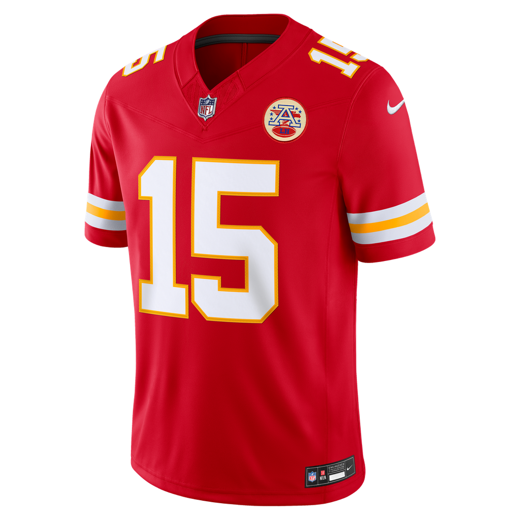 Kansas City Chiefs Patrick Mahomes Nike White Vapor FUSE Stitched Limited Jersey