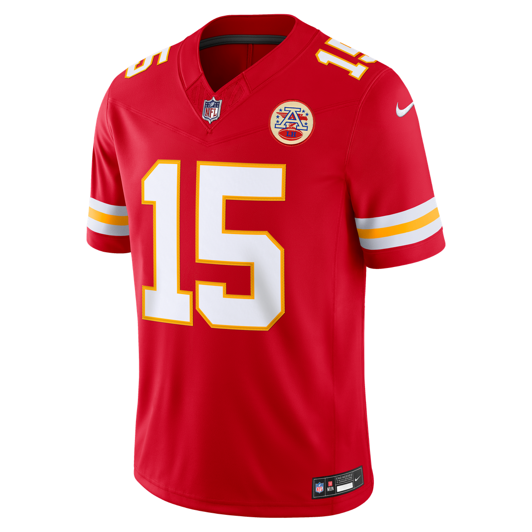 Kansas City Chiefs Patrick Mahomes Nike White Vapor FUSE Stitched Limited Jersey