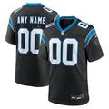 Carolina Panthers Nike Black Custom Jersey