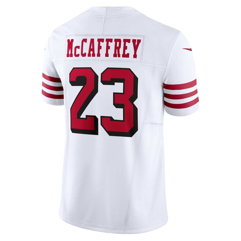 San Francisco 49ers Christian McCaffrey Nike Scarlet Vapor FUSE Limited Jersey