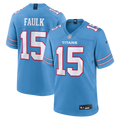 Tennessee Titans Keldric Faulk Nike Light Blue Game Jersey