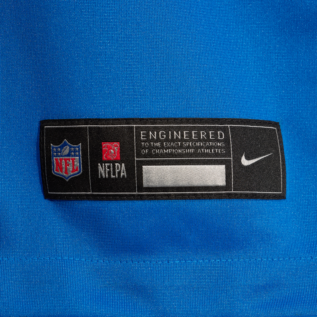 Detroit Lions Damone Clark Nike Blue Game Jersey