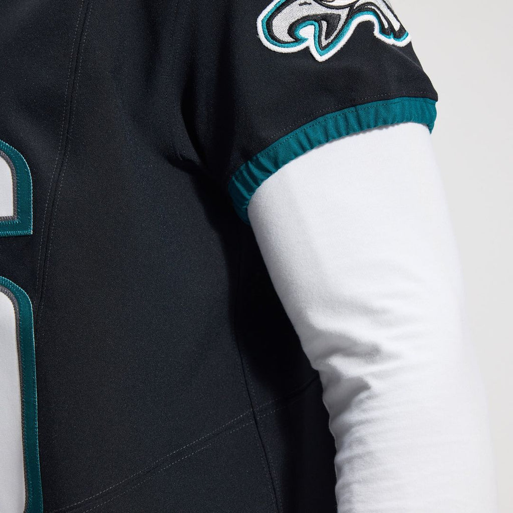Philadelphia Eagles Saquon Barkley Nike Black Alternate Vapor FUSE Elite Jersey
