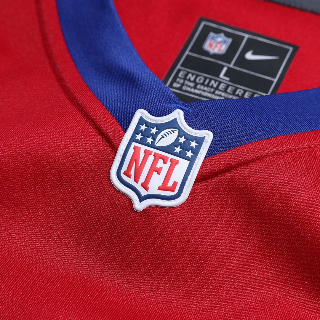 New York Giants Andrew Thomas Nike Century Red Alternate Game Jersey