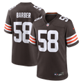 Cleveland Browns Austin Barber Nike Brown Game Jersey