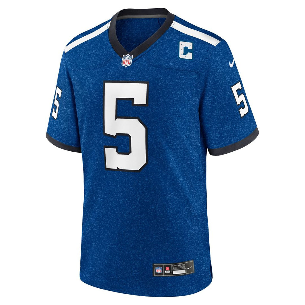 Indianapolis Colts Anthony Richardson Sr. Nike Royal Alternate Indiana Nights Game Jersey