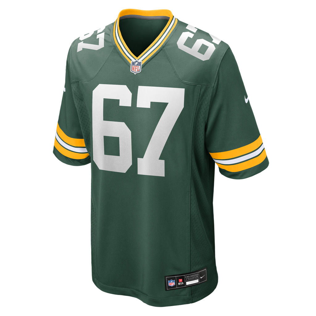Green Bay Packers Donovan Jennings Nike Green Game Jersey
