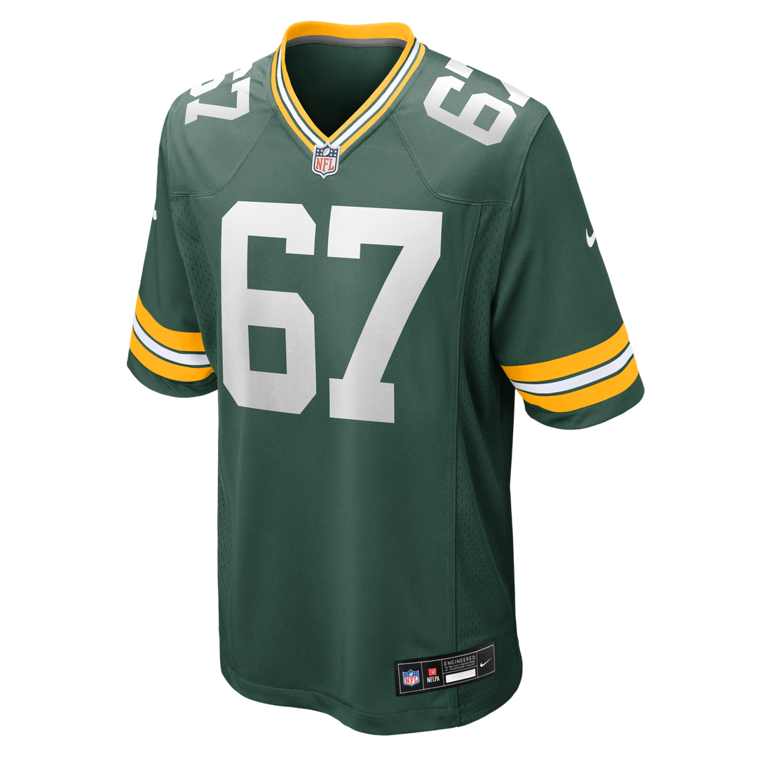 Green Bay Packers Donovan Jennings Nike Green Game Jersey