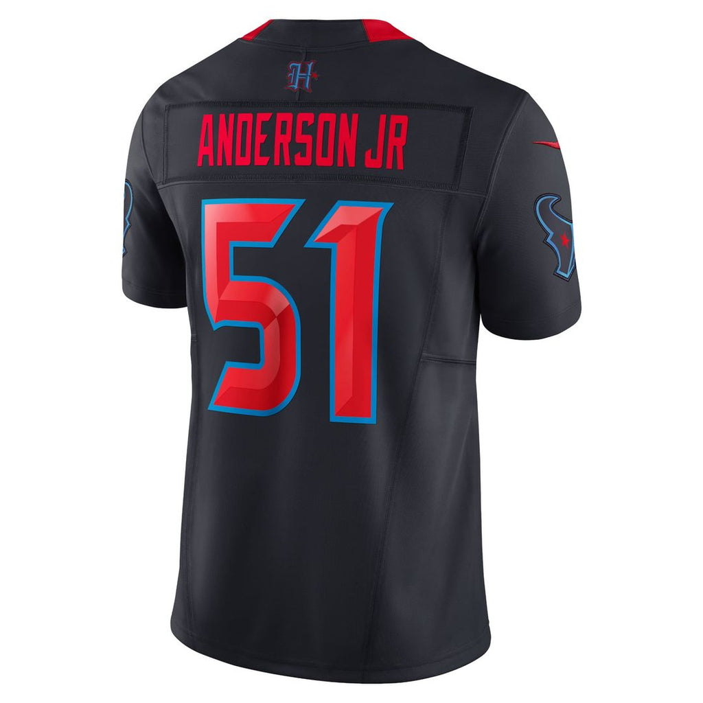 Houston Texans Will Anderson Jr. Nike Navy 2nd Alternate Vapor FUSE Limited Jersey