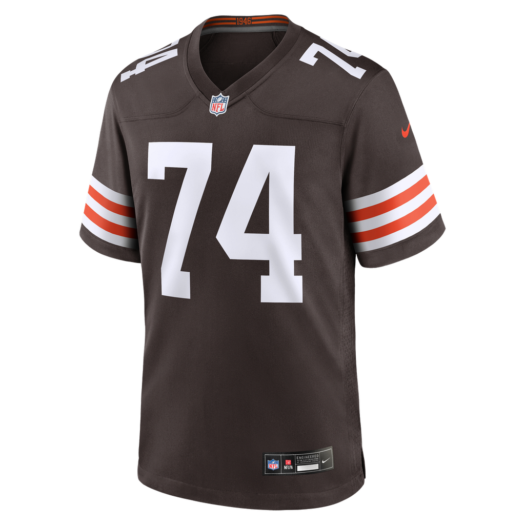 Cleveland Browns Elgton Jenkins Nike Brown Game Jersey
