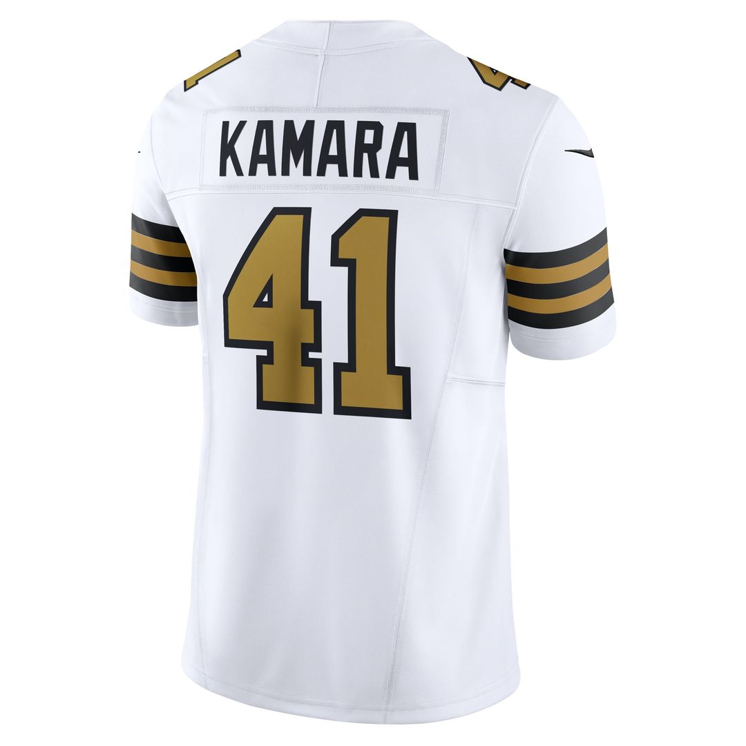 New Orleans Saints Alvin Kamara Nike Black Vapor FUSE Limited Jersey