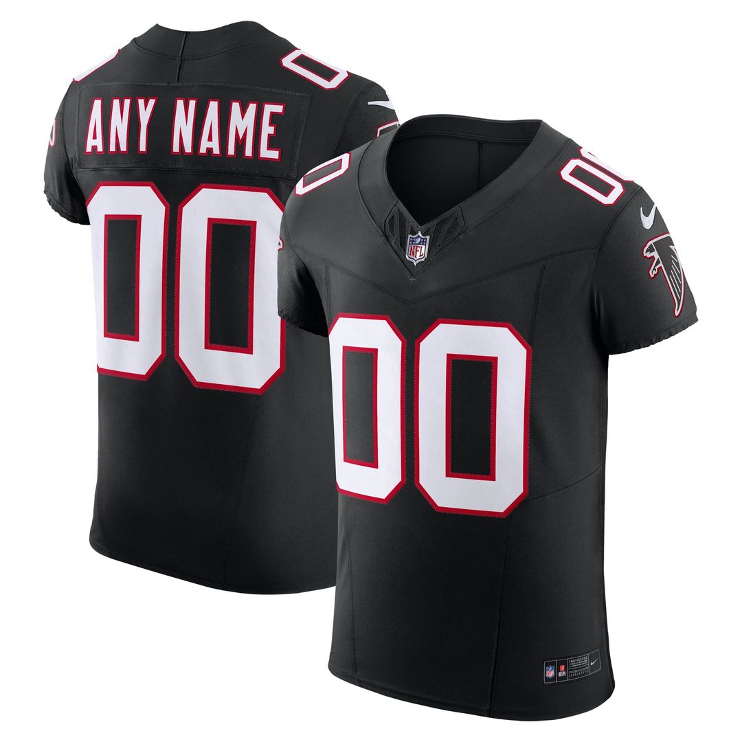 Atlanta Falcons Nike Black Vapor FUSE Elite Custom Jersey
