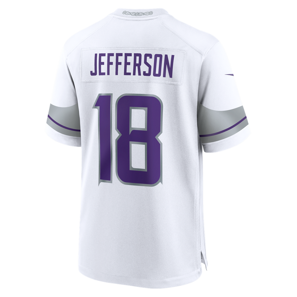 Minnesota Vikings Justin Jefferson Nike Purple Classic Game Jersey