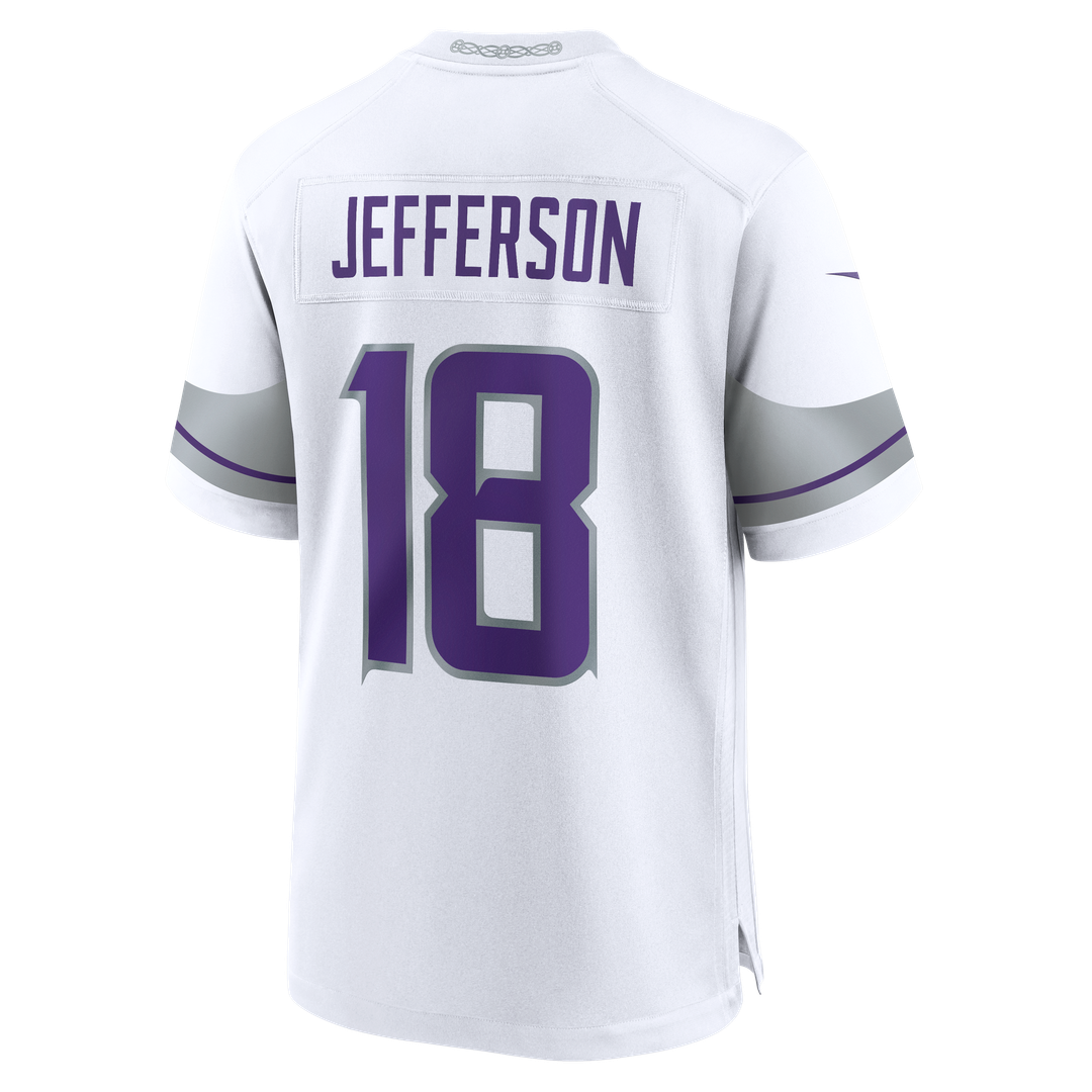 Minnesota Vikings Justin Jefferson Nike Purple Classic Game Jersey