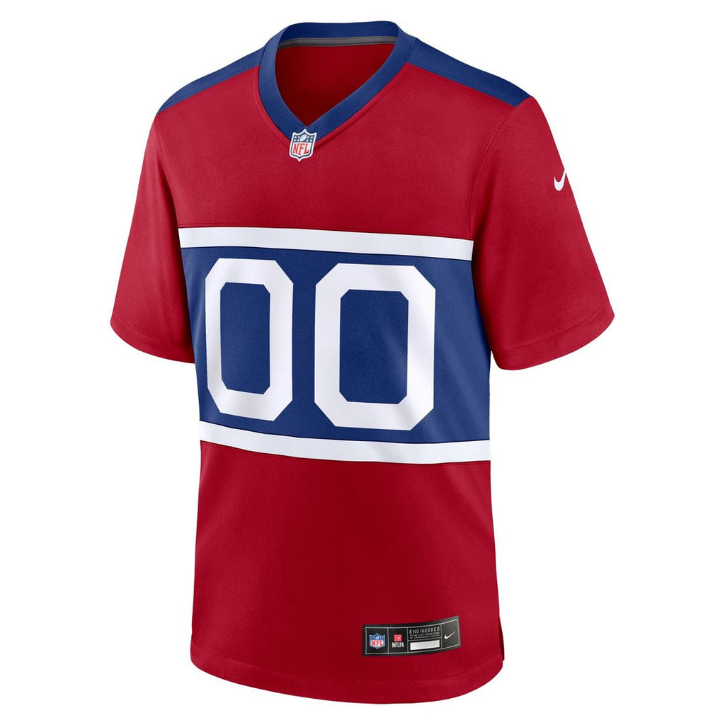 New York Giants Nike Royal Custom Jersey