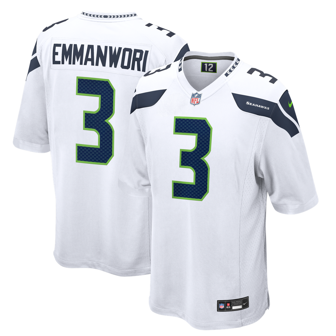 Seattle Seahawks Nick Emmanwori Nike College Navy Game Jersey