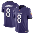 Baltimore Ravens Lamar Jackson Nike Purple Team Vapor FUSE Stitched Limited Jersey