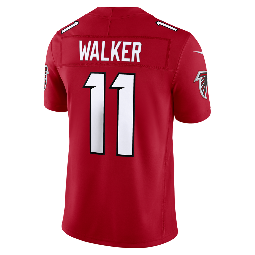 Atlanta Falcons Jalon Walker Nike Red Team Vapor FUSE Stitched Limited Jersey
