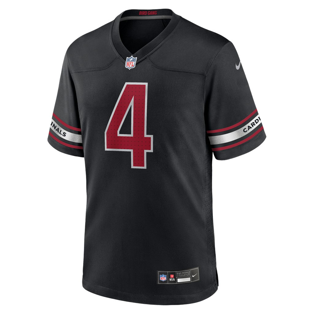 Arizona Cardinals Jeremiyah Love Nike Black Alternate Game Jersey