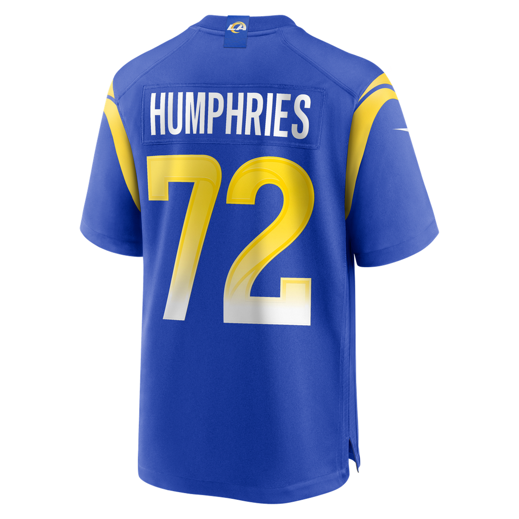 Los Angeles Rams D.J. Humphries Nike Royal Game Jersey