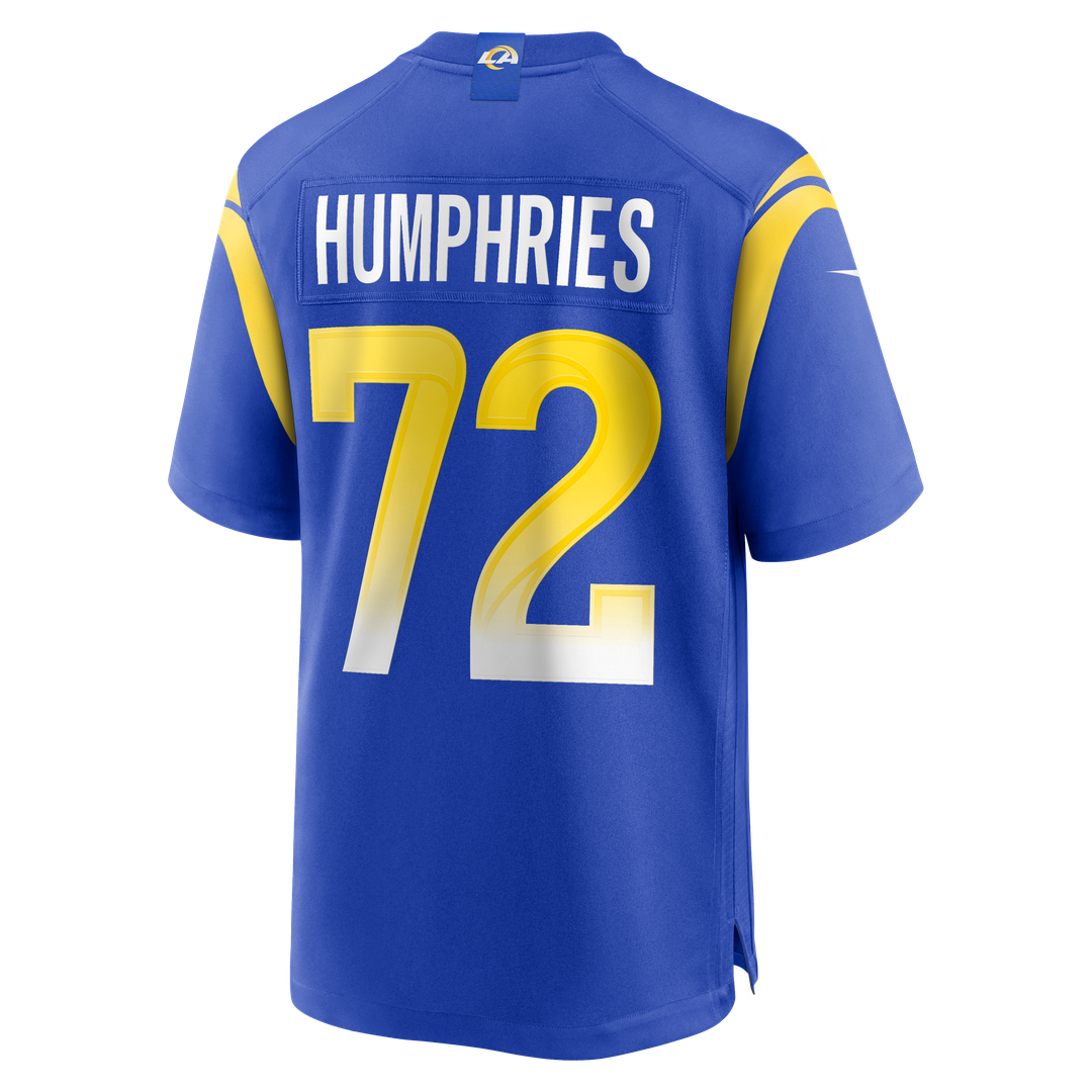 Los Angeles Rams D.J. Humphries Nike Royal Game Jersey