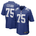 New York Giants Joshua Ezeudu Nike Royal Game Jersey